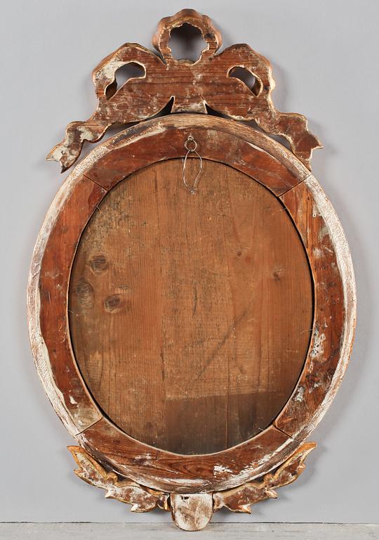 SPEGELLAMPETTER, ett par, en märkt med Jönköpings hallstämpel, gustavianska, sent 1700-tal.