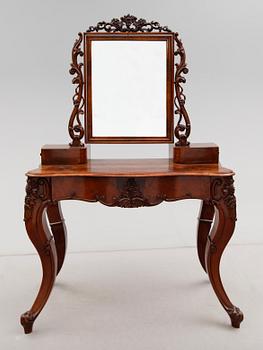 TOALETTBORD, senempire, 1800-talets mitt.