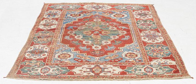 A 'Transylvanian' double-nische rug West Anatolian, 18th century, c. 190 x 130 cm.