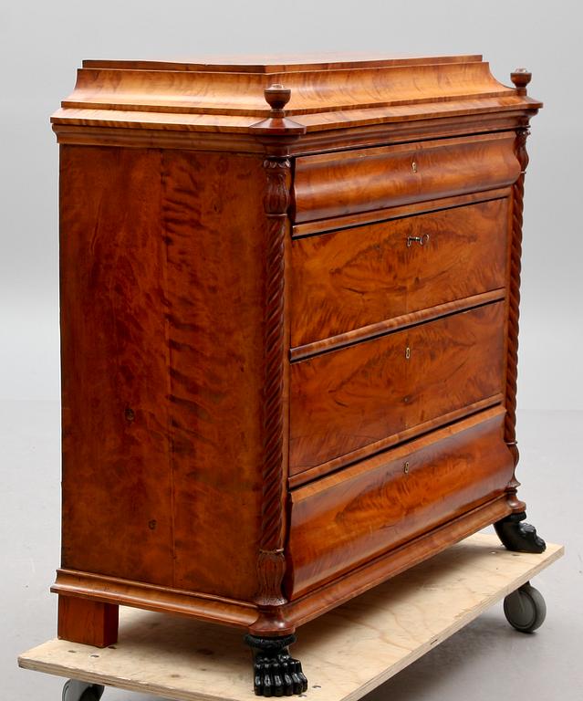 BYRÅ, senempire, 1800-talets mitt.