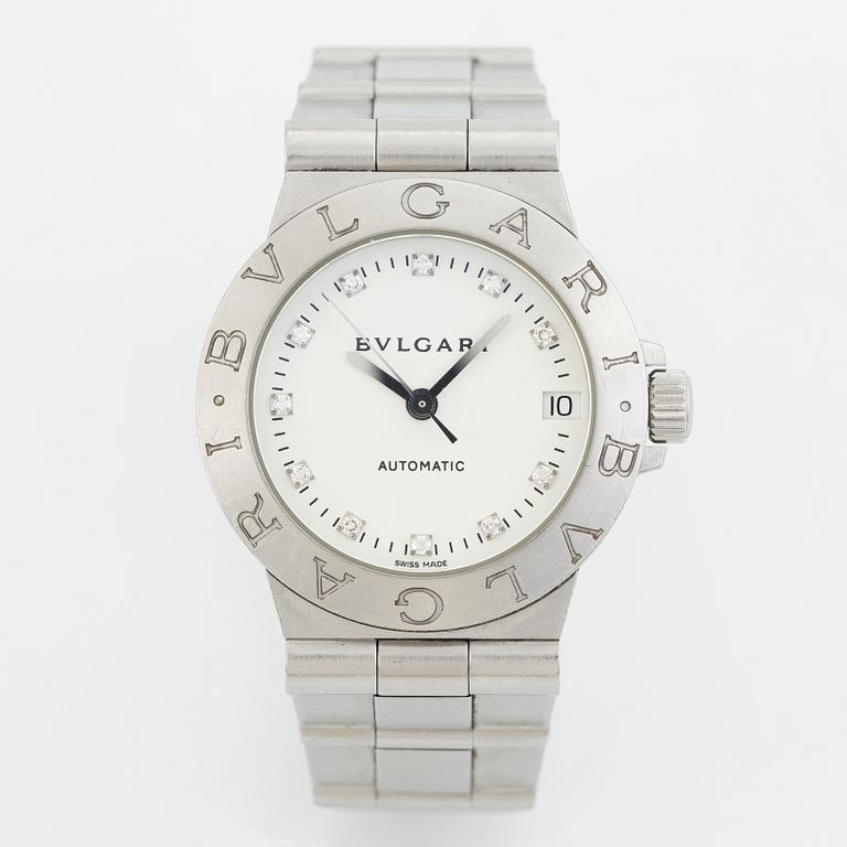 Bvlgari Diagono, armbandsur, 29 mm.