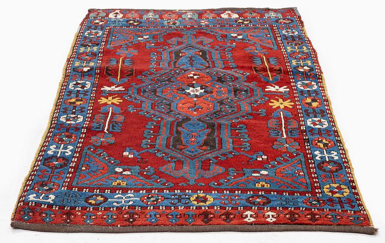 An antique Sivas Yastick rug, central Anatolia, c. 125 x 104 cm.