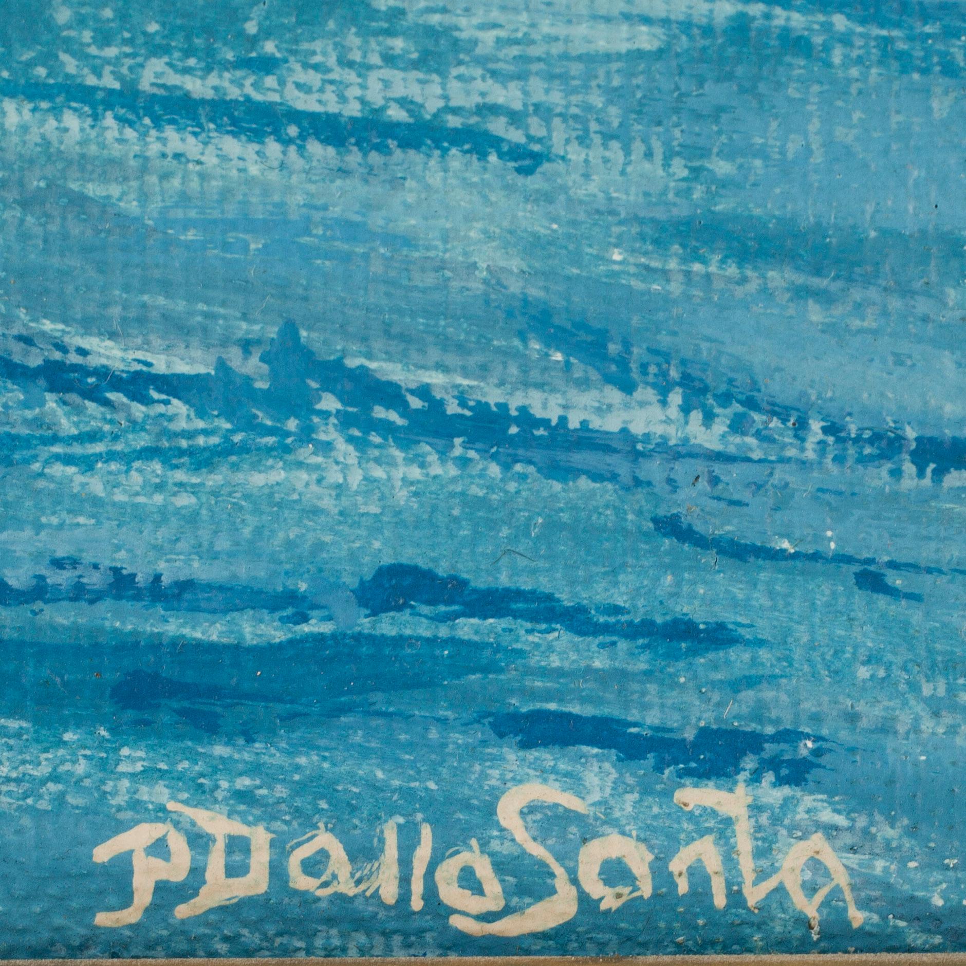 PIETRO DALLA SANTA, olja på duk, sign.