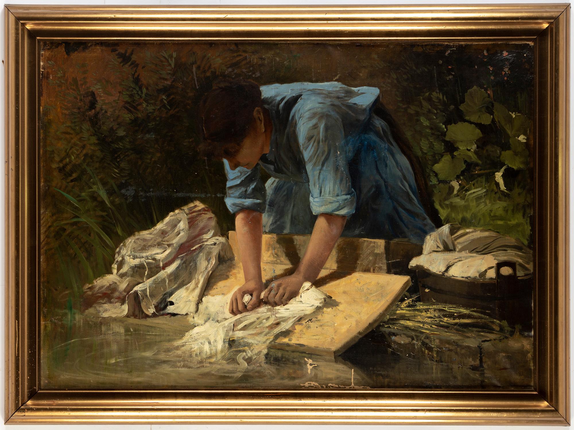 UNKNOWN ARTIST, 19th Century, oil on canvas.