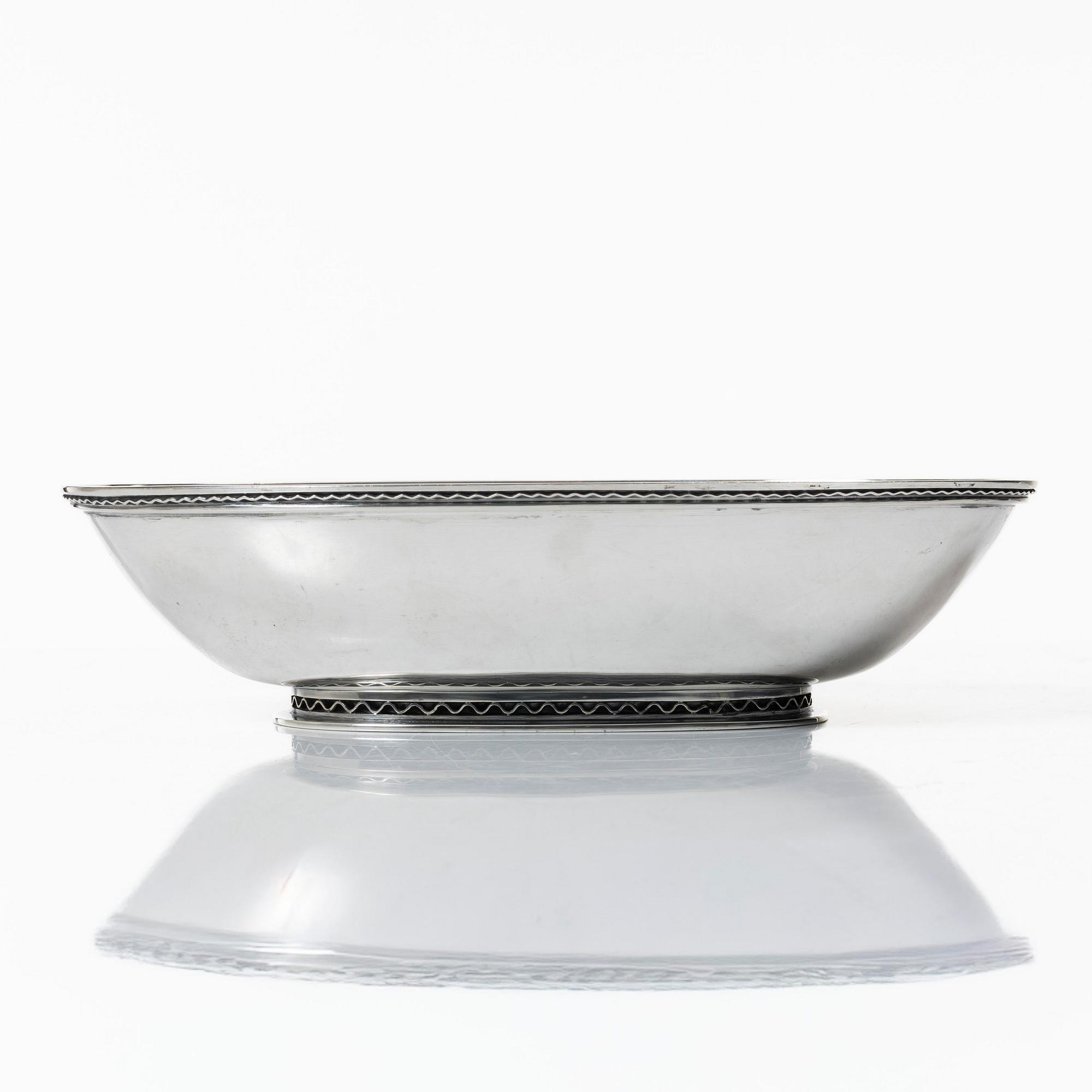 Eric Råström, Skål, silver, CG Råström, Stockholm 1953.