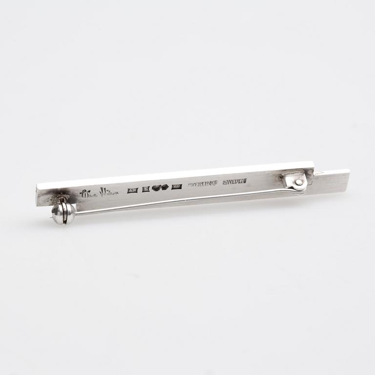 BROSCH, Wiwen Nilsson, Lund, 1971. Stelingsilver.