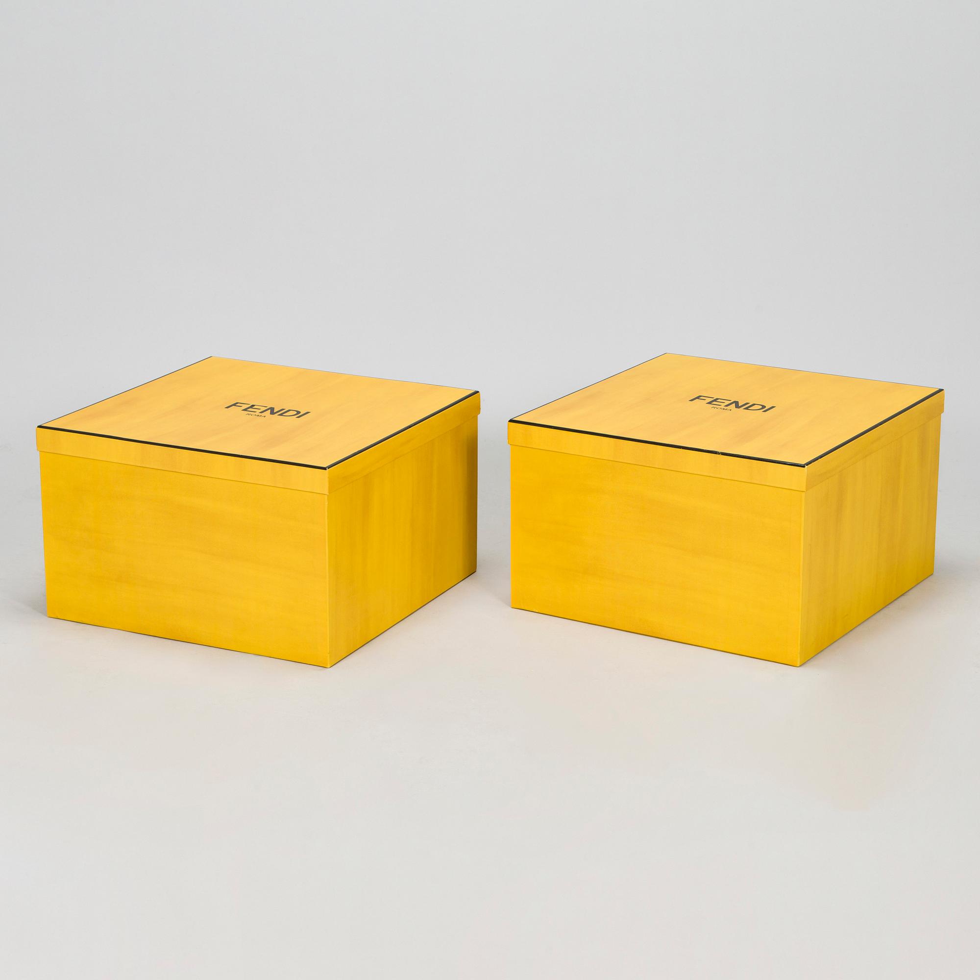 FENDI Casa, vas, "Murano Cube", Italien, samtida.