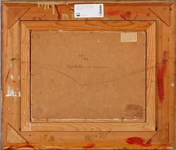 ROLF MELLSTRÖM, olja på pannå, sign och dat 1949.