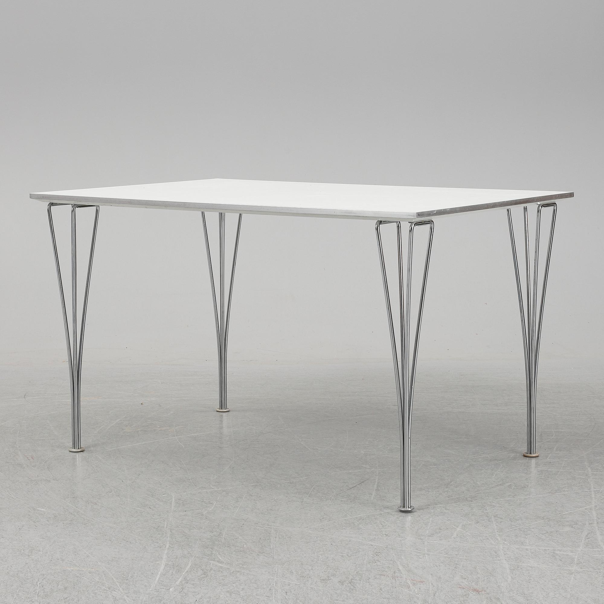 BRUNO MATHSSON & PIET HEIN, table, Fritz Hansen, Denmark, 1992.