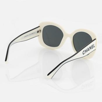 Chanel, sunglasses.