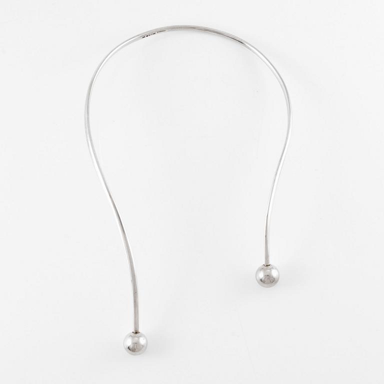 Necklace, silver, Stigbert Stockholm 1973.