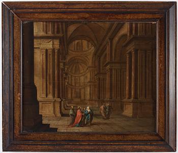 Jan Juriaensz. van Baden, Palace interior with Christ.