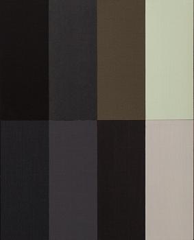 KRISTIINA WIHERHEIMO
Color Herbarium nro 18, 2010-12. 
Silke på HDF-skiva, 40x50 cm.