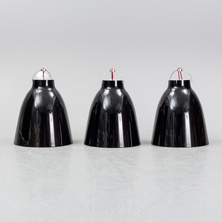 Cecilie Manz, ceiling lamps 3 pcs, "Caravaggio P4", Lightyears, designed in 2005.
