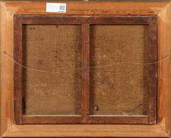 OKÄND KONSTNÄR, olja på duk, signerad Sureau, omkring år 1900.