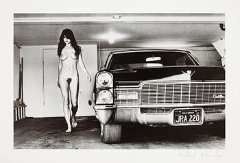 HELMUT NEWTON, "Hollywood", 1976, offsetlitografi, sign.