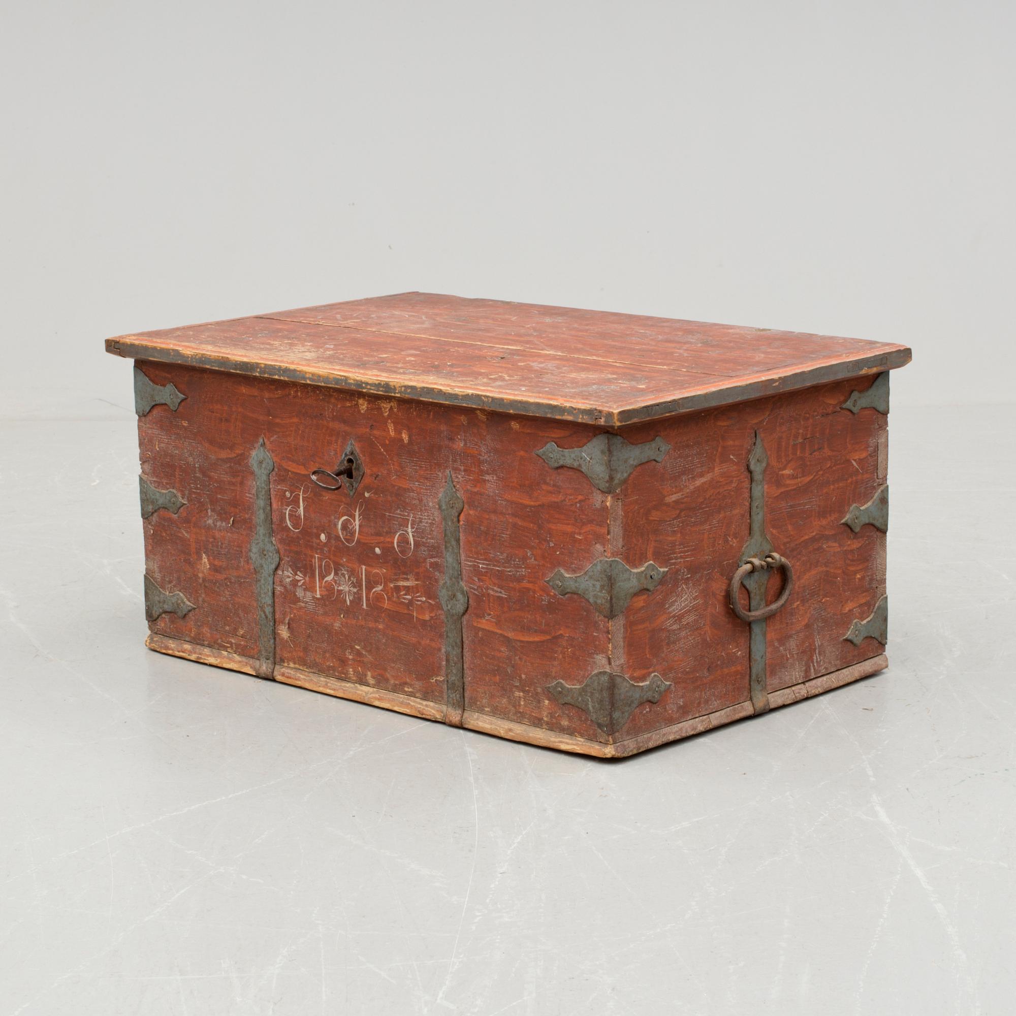 KISTA, allmoge, Hälsingland, daterad 1818.
