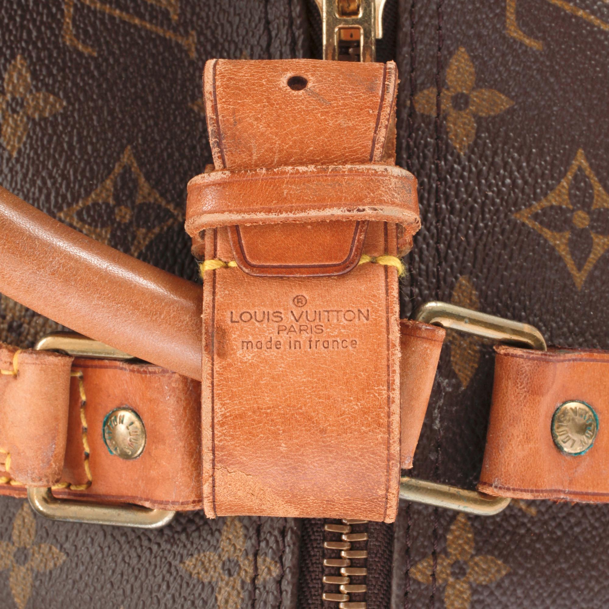 LOUIS VUITTON, a monogram canvas weekend bag, "Keepall 60".