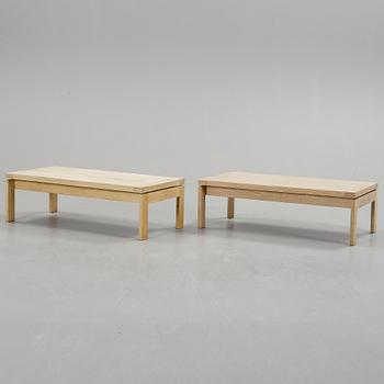 SIDOBORD, 2 st, Henning Jensen & Torben Valeur för Munchmöbler AS.