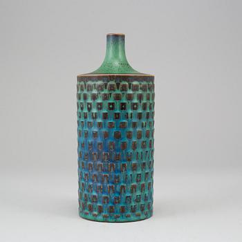 STIG LINDBERG, a stoneware vase, Gustavsberg studio, Sweden 1958-59.