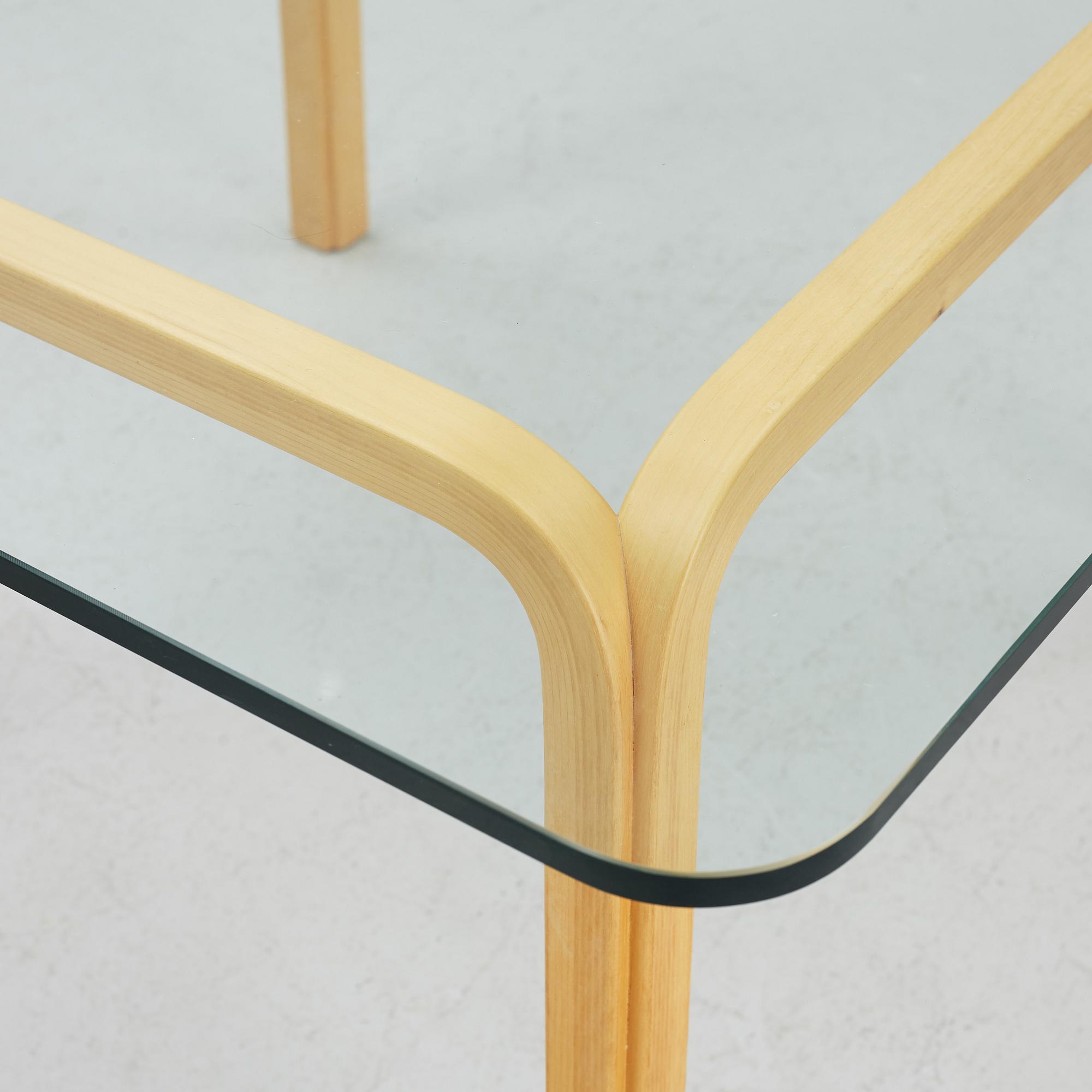 Alvar aalto,  model y805B table, Artek, Finland.
