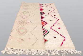 A Moroccan carpet, 275 x 168 cm.