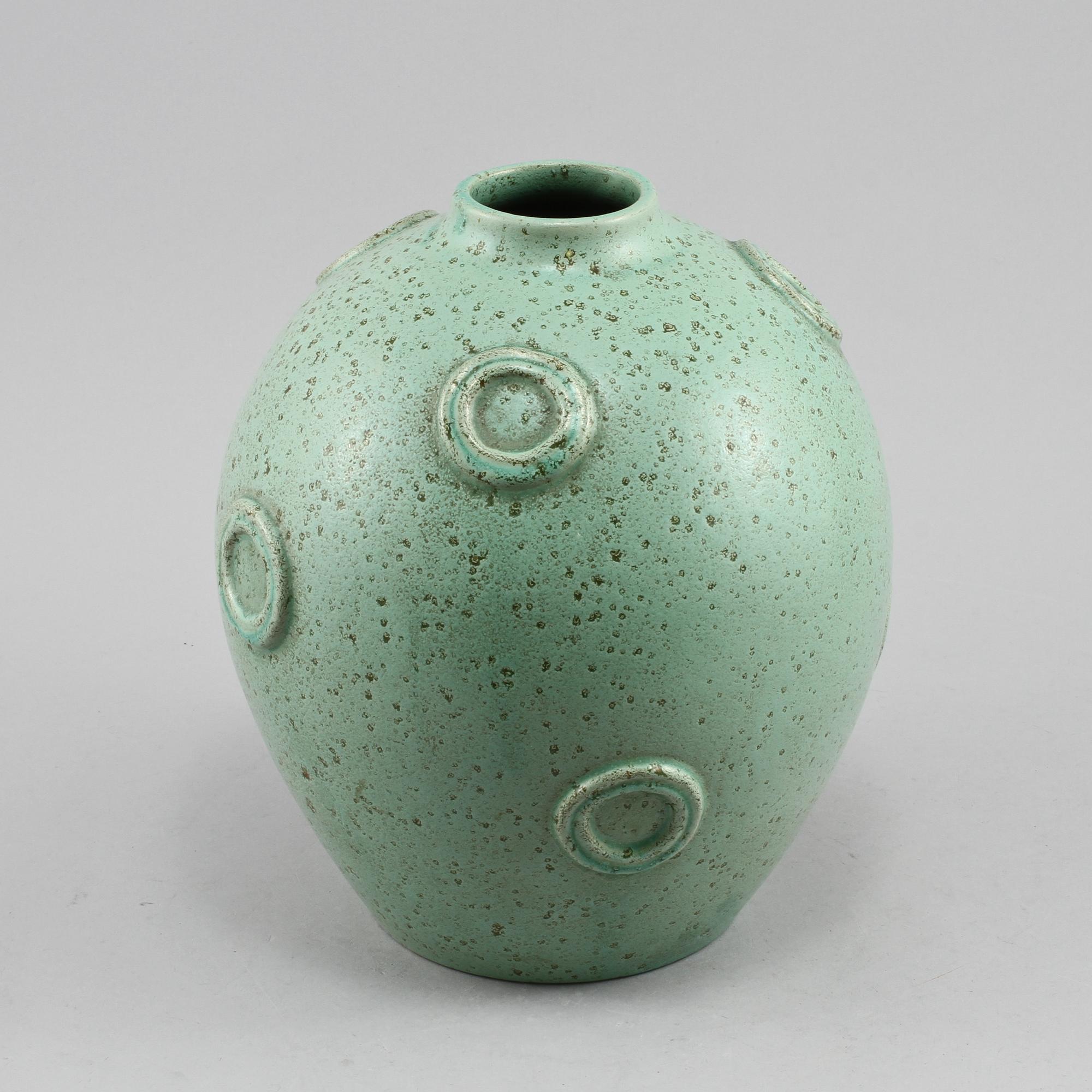 URNA, stengods, Jerk Werkmäster, Nittsjö, 1900-talets andra hälft.