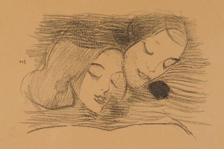 Helene Schjerfbeck, "Kuvakirja".