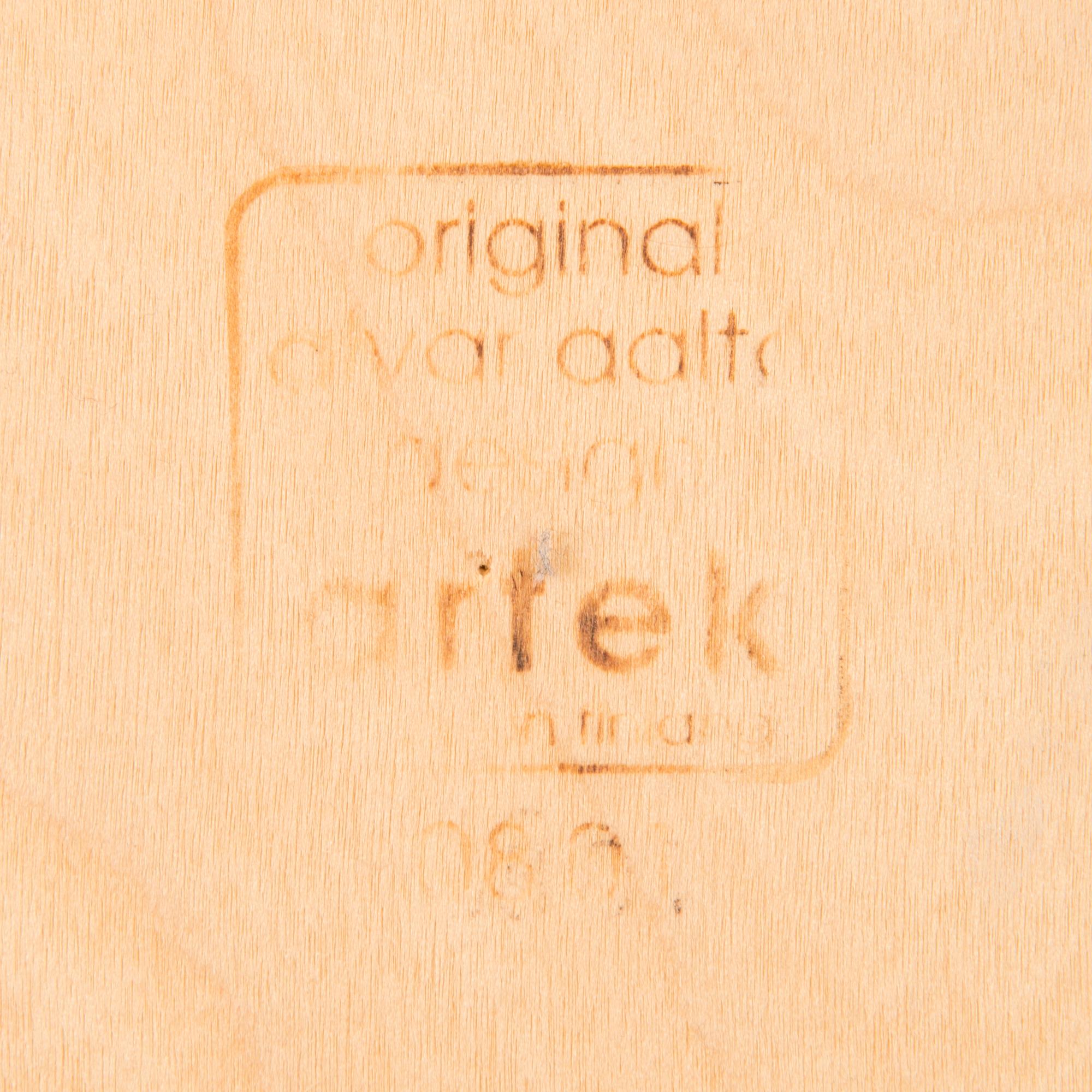 A Set of Three model 69 Chairs by Artek, late 20th Century.