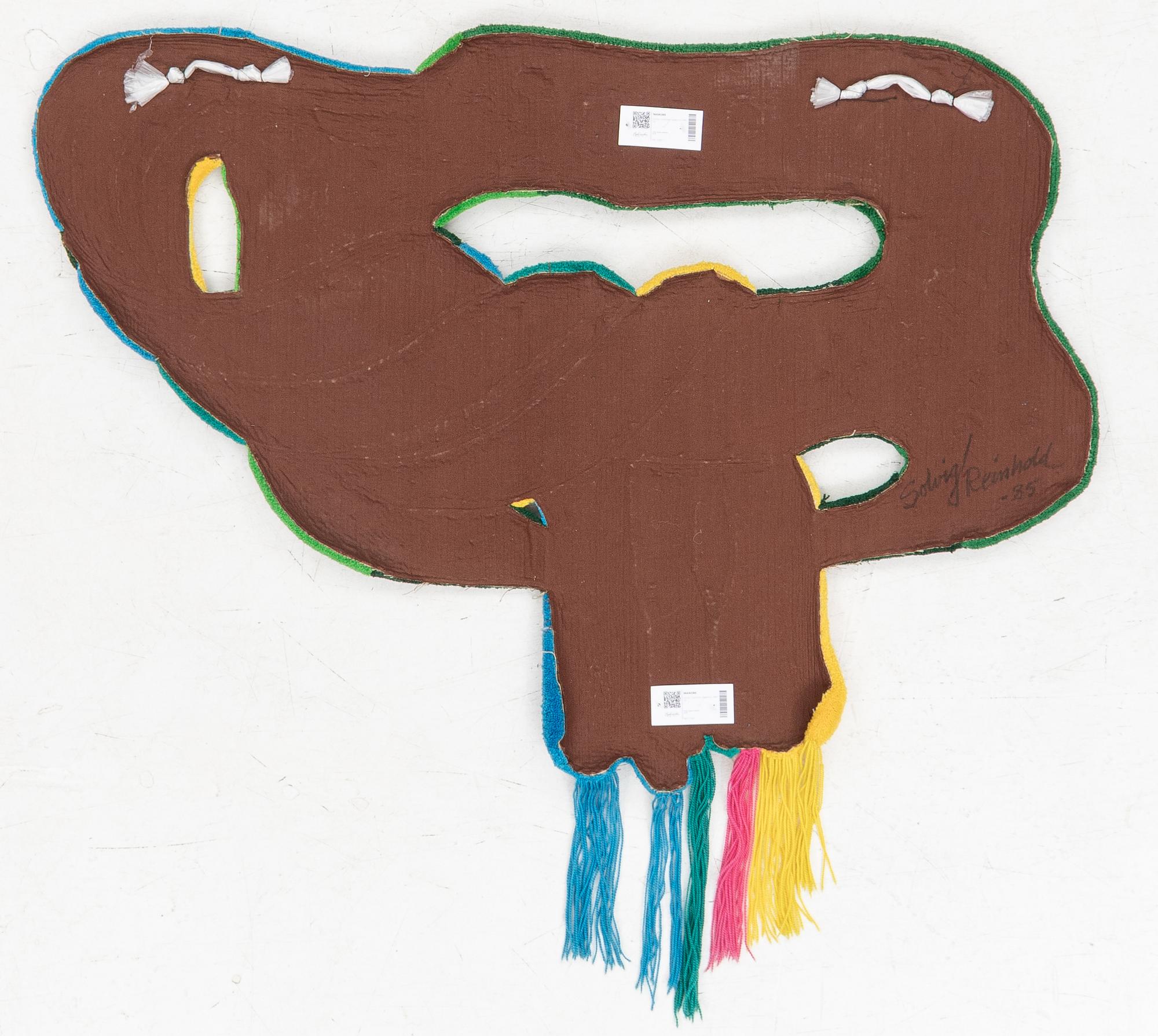 Solvig / Reinhold, a wall textile, 1985.