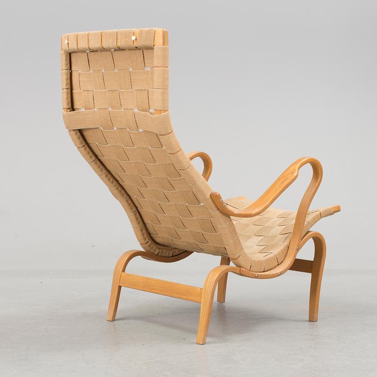 A "Pernilla" easy chair by Bruno Mathsson, Karl Mathsson, 1974.