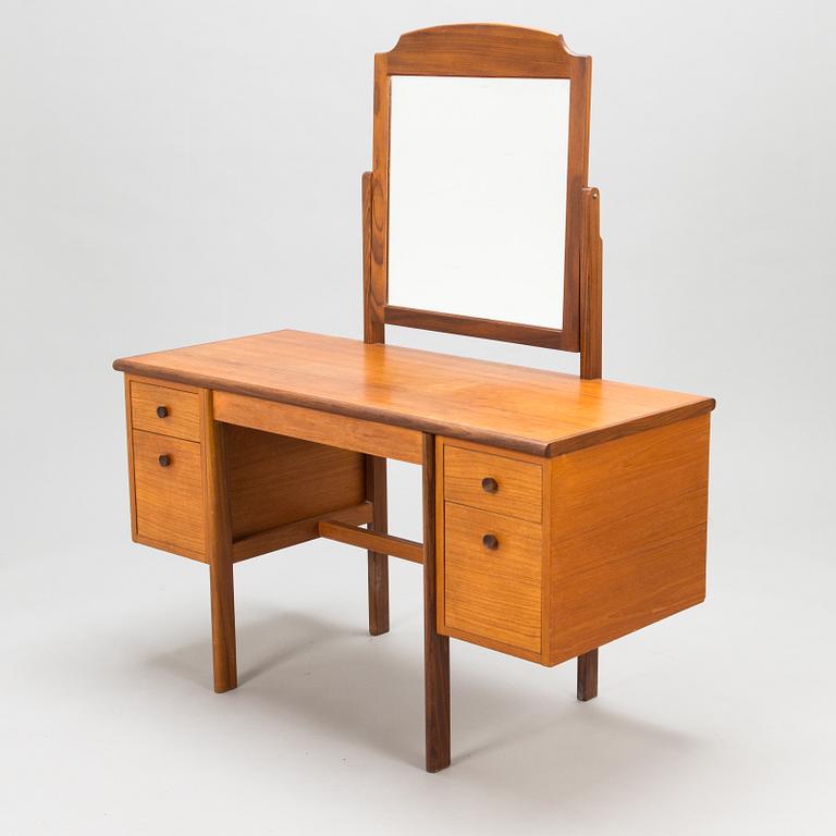 Toalettbord, teak, 1950/60-tal.