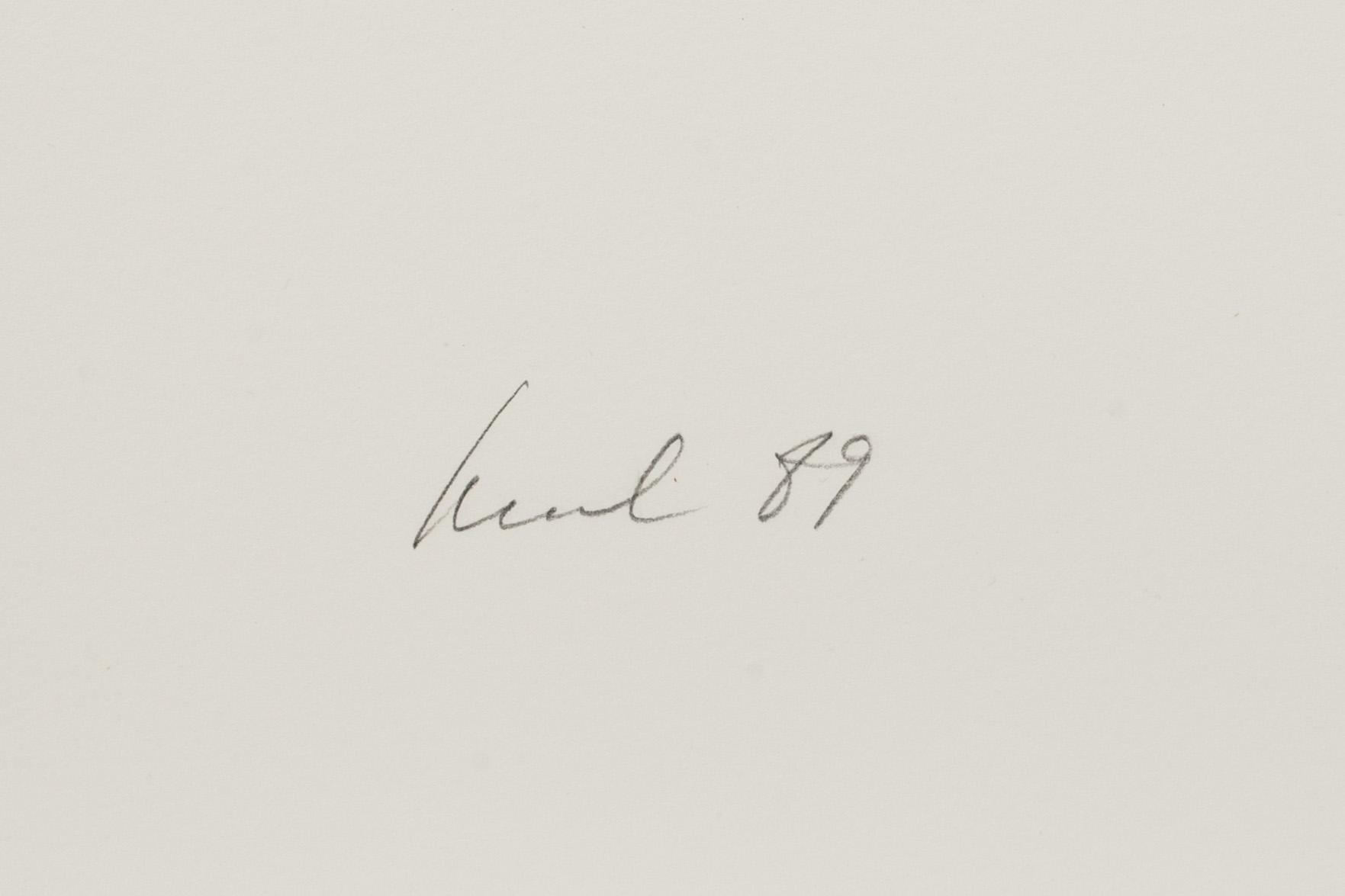RAUL MEEL , färgserigrafi, signerad och numrerad 14/50, daterad -89.