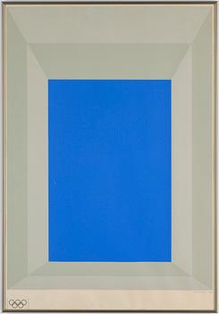 Affischer 3 st bl a Josef Albers, Marino Marini "Olympiska Spelen München", 1972.