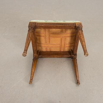 TABURETT, sengustaviansk stil, 1900-talets början.