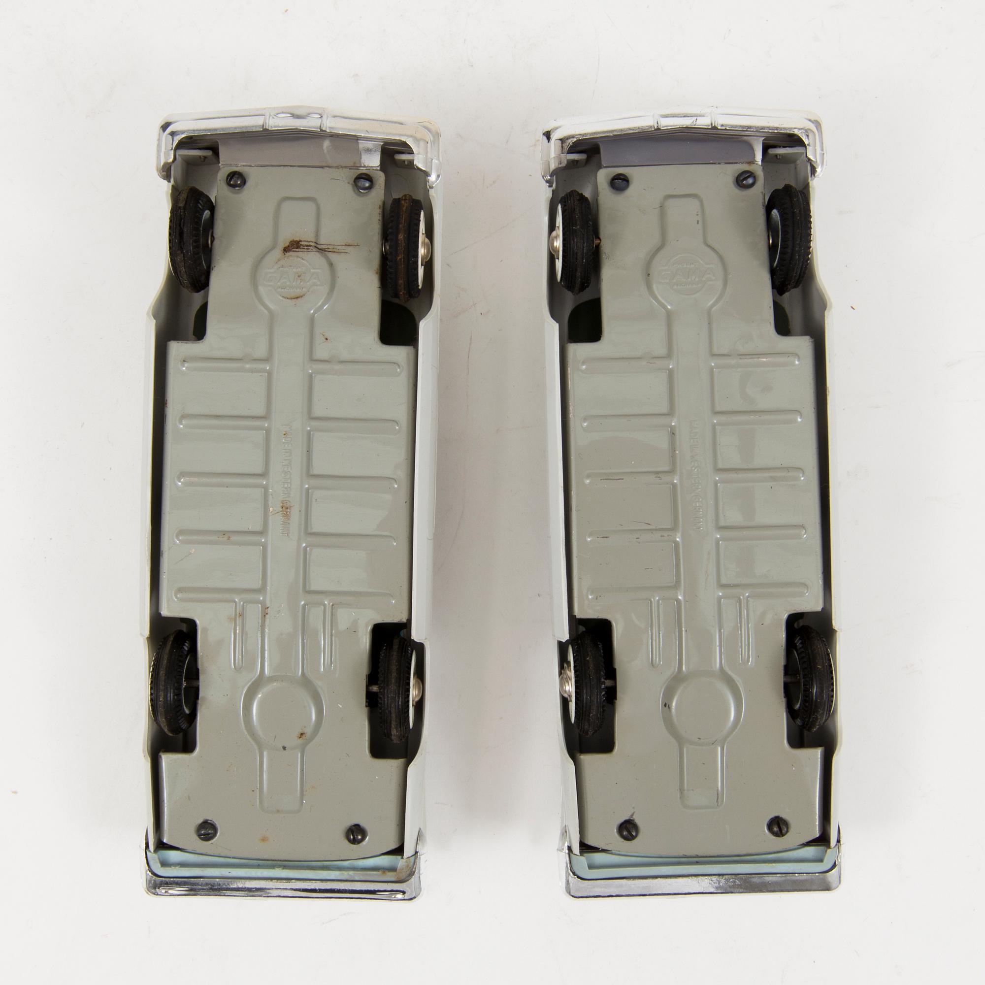 Two plastic Gama "Modell 451", Germany, 1960s.