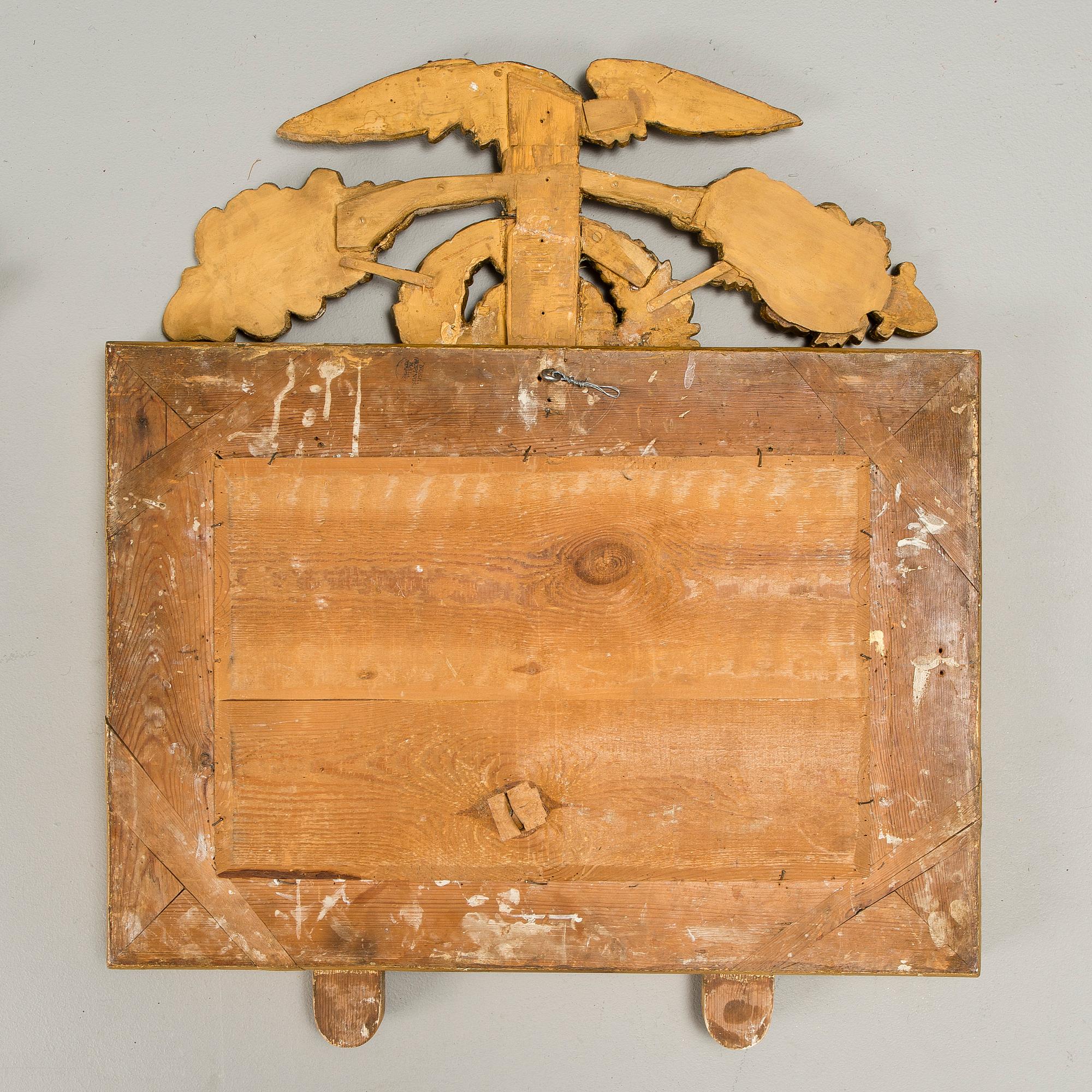 LAMPETTIPARI, empire noin 1800-1820. Norrköpingin hallileima.