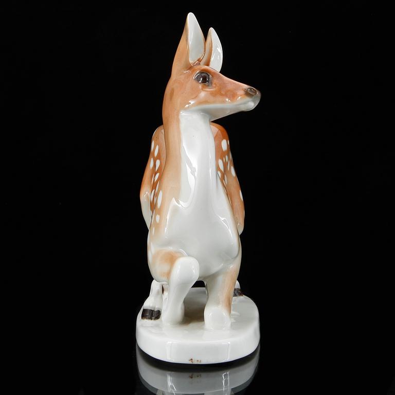 FIGURIN, porslin, Lomonosov, Ryssland, 1900-tal.