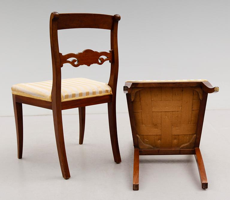 STOLAR, 4 st, senempire, 1800-talets mitt.