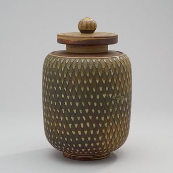 A Wilhelm Kåge 'Farsta' stoneware vase, Gustavsberg Studio 1951.