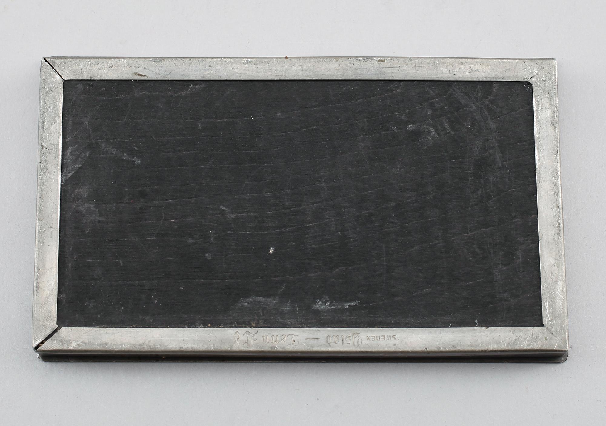 CIGARETTETUI, tenn, Wiwen Nilsson för Ystad-Tenn, 1900-talets första hälft.