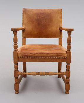 KARMSTOL, barockstil, 1900-talets första hälft.
