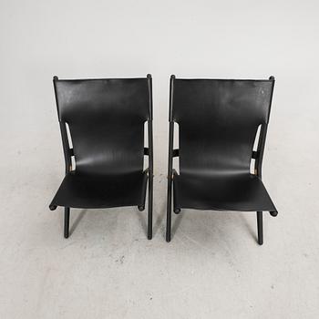 Mogens Lassen, stolar 1 par " Saxe chair", By Lassen 2022.