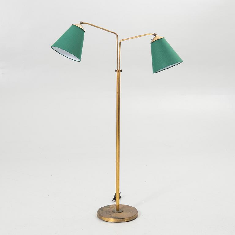 Golvlampa, 1900-talets mitt.