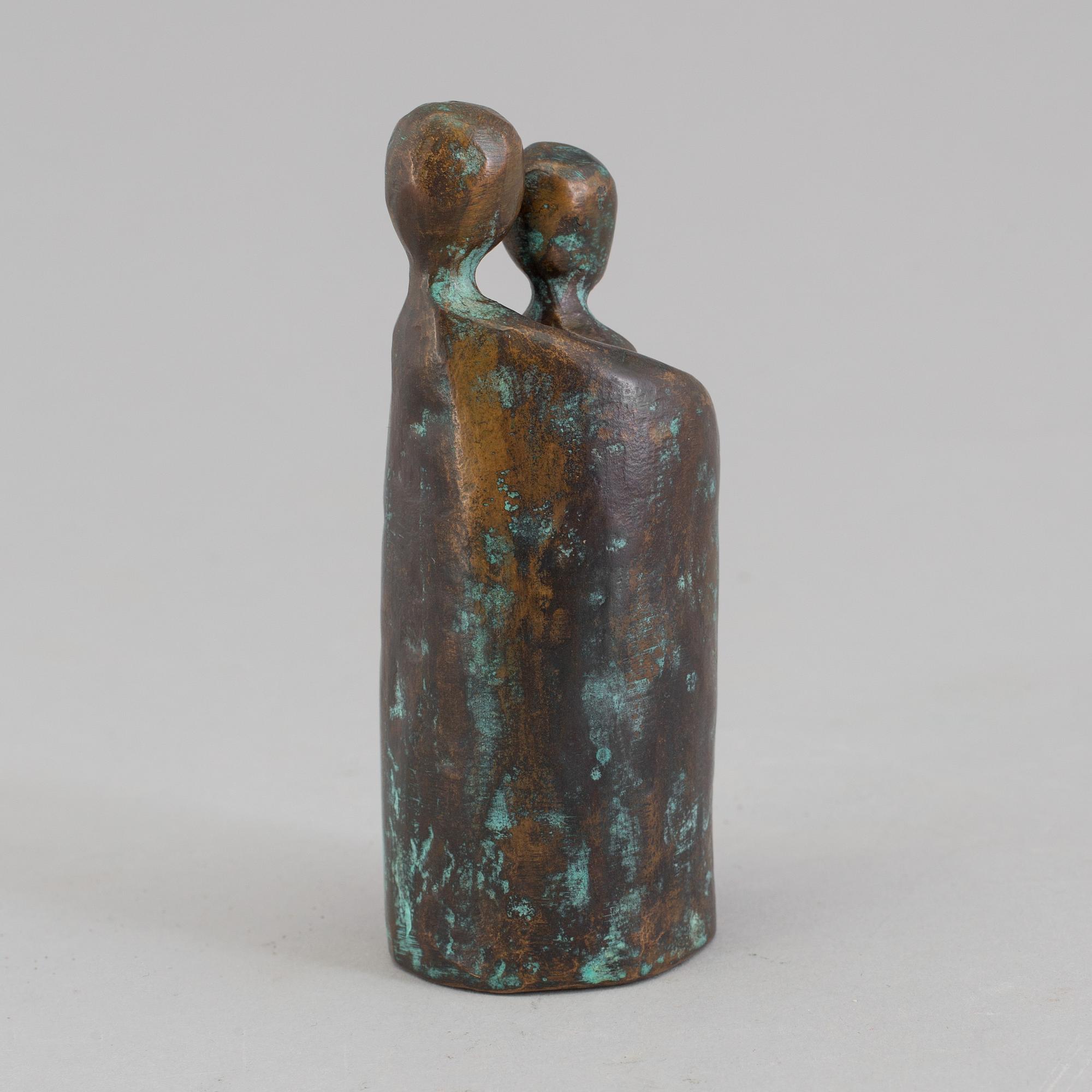 BO LÖFGREN, brons, skulptur, signerad.