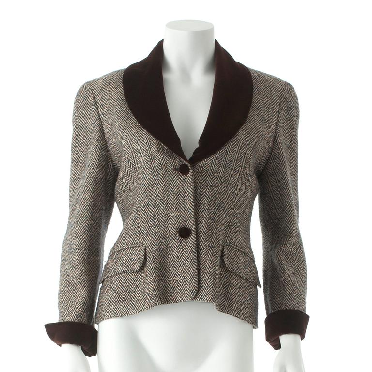 MULBERRY, a wool and silk jacket.