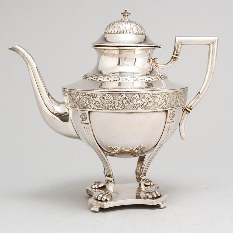 ANDERS NILSSON, a silver coffee pot from Lund, 1905.