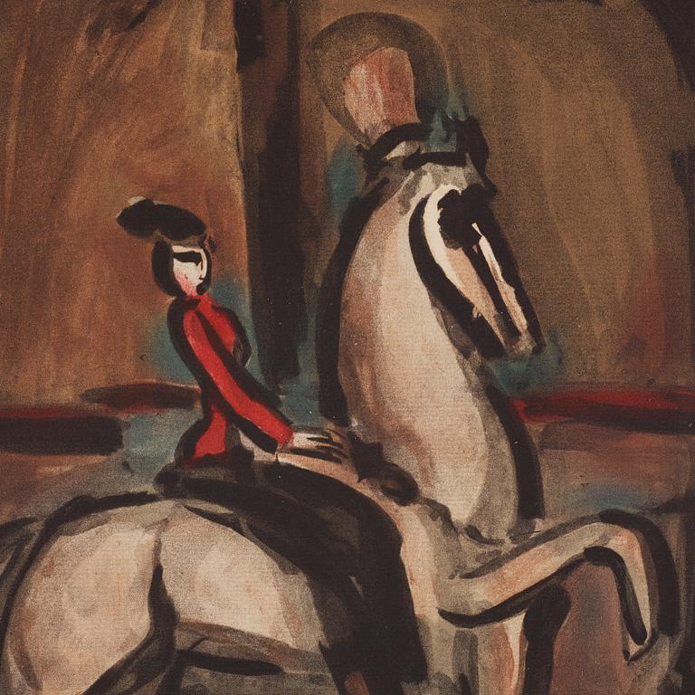 Georges Rouault, "Amazone", from "Cirque".
