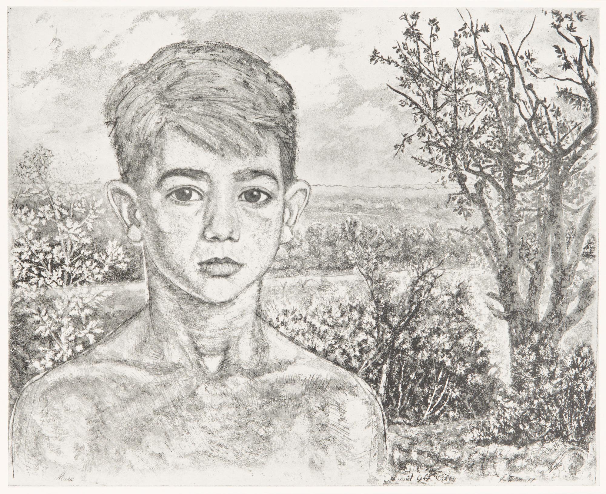 FOLDER, 18 offset prints, Bergendahls, Göteborg 1954.