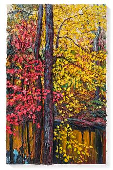 403. Robert Terry, "Pink + Yellow Trees".